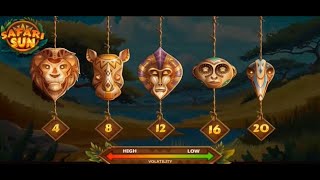 Safari Sun - online casino slot from Hacksaw Gaming 🏆 Max Win X18,792 ⚠️ Rating 7 out of 10