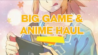 HUGE Switch & PS4 Games + Anime Merch HAUL (+Bleach Collection)