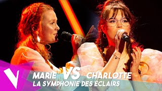 Zaho de Sagazan - 'La symphonie des éclairs' ● Marie & Charlotte | Duels | The Voice Belgique