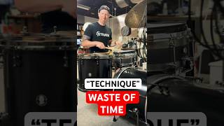 Practicing Technique is a Waste of Time? #drumlesson #drumtechnique #drummer