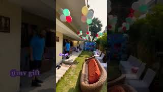 Kids birthday Decoration for avenger theme//star America and Avnger theme decre #birthdaydecoration