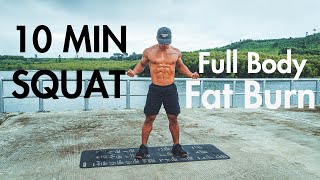 Full Body Fat Burn at Home (No Jumping, No Repeat)