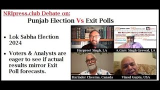 Punjab Election Vs Exit Polls | NRIpress | NRIinternet | NRIpress_club