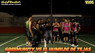 VLOG: LLEGUE AL JUEGO DE GREENUNITY VS EL HUMILDE DE TEJAS 🔥