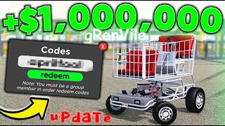 *NEW* $1,000,000 CASH CODE in Greenville Roblox!