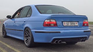 AMAZING BMW M5 COMPILATION - Drifts, Burnouts, REVS, Accelerations! Pure V10 & V8 SOUND!