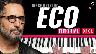 Como tocar "Eco" (Jorge Drexler) - Piano tutorial y partitura