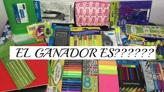 RESOLUCION 2do SORTEO REGRESO A CLASES | Kenimar