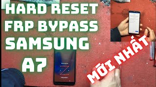 frp bypass  Hard Reset Samsung A7 2018- SM- A750GN