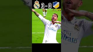 Real Madrid vs Apoel Nicosia 3-0 UCL 2017/18 🔥#shorts #realmadrid #youtube