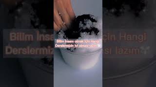 Bilim İnsanı olmak için Hangi Derslermizin iyi olması lazım✾