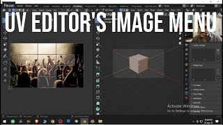 Blender UV Editor's Image Menu Blender Veda