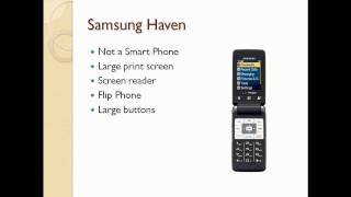 Accessible Cell Phones 0204 Samsung Haven