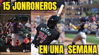 Los venezonalos se hacen sentir en el Spring Training 2024 de la MLB con sus HRS hasta un Grand Slam