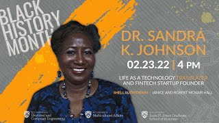 Black History Month Special Lecture: Life as a Technology Trailblazer and FinTech Startup Founder