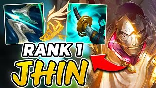 I TRIED THE RANK 1 JHIN'S BUILD SO YOU DON'T HAVE TO! (HERE'S WHAT I FOUND OUT)