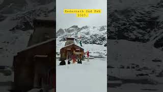 🤩🤩Kedarnath 2nd Feb 2023😍 #shorts #trending #viral #reels #vlog #kedarnath #viralshorts #latest