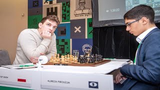 Alireza Firouzja beats Jan-Krzysztof Duda Altibox Norway Chess 2020