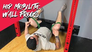 Increase Hip Mobility through Strength and Stability: Wall Frogs