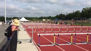 Sam 80 m hurdles Junior Olympics Albany New York July 8, 2016