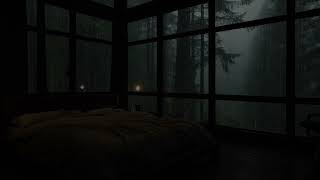 Experience The Quiet Of The Dark Forest At Night With The Sleep-Inducing Sounds Of Rain And Thunder