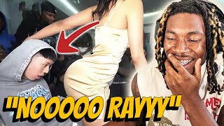 |SHE ALMOST TOOK RAY V CARD MID STREAM| (HILARIOUS REACTION)