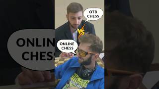 OTB chess vs online chess! 😀 double-tap and subscribe if you want Part 2