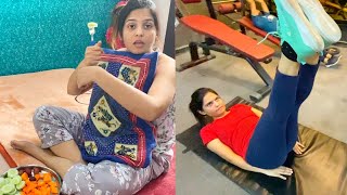 Wife had to eat samosa | Maine Karwa Diya Cardio | Full Day Fat lose Diet | Royal shakti Vlogs |