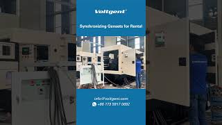 Synchronizing Gensets for Rental