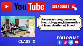 Awareness Programme on Health,Hygiene & Mensuration