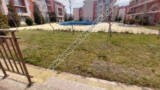 Pool view furnished studio apartment  for sale Holiday Fort Club Sunny beach Bulgaria