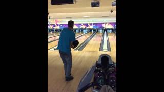 Jason Davis Bowling a 300 Perfect Game Batt Family Fun Center 2015 Ball #1 (Hammer Black Widow)