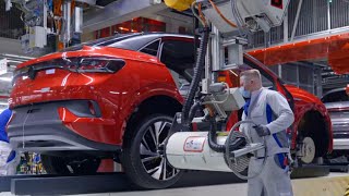 2022 Volkswagen ID.5 and ID.5 GTX production Line - Start of production in Zwickau