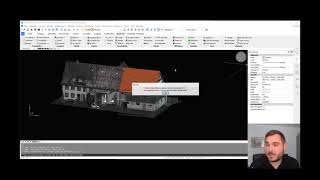 CADTALK TV - Mit BauCaD BauWolke in 10 Minuten von der Punktwolke zum 3D Modell