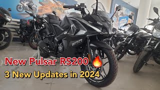 New Bajaj Pulsar RS200 🔥|| 3 Amazing Updates 🤩