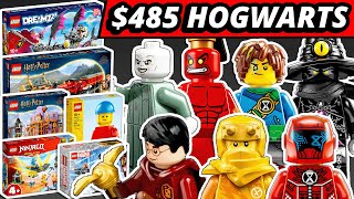 LEGO NEWS! $485 Hogwarts! Marvel Mistake?! 11 DREAMZzz Sets! Giant Minifigure! Land Rover! Ninjago!