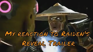 My Reaction Video to Raiden Black Lightning Reveal Trailer