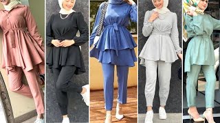 Most Stylish &Trendy Cute Hijab Outfits Idea's For Girls/Arabic Muslim girls Dresses/Winter Dresses|