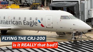 I FLEW ON THE CRJ200...Is it REALLY That Bad?