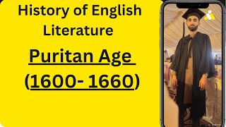 Puritan Age 1600 to 1660