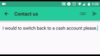 ROBINHOOD APP│Instant back to Cash Account