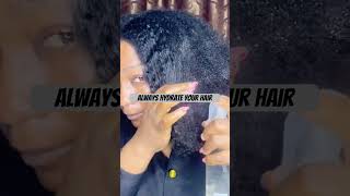 Here’s A Reminder For You To Always Hydrate Your Hair#shortswithogom#naturalhair#4chair#haircare