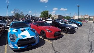 Super Cars Take Over The Grocery Store