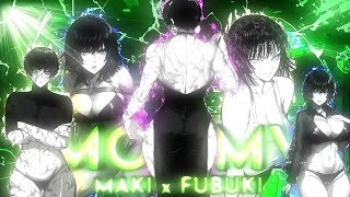 MOMMY ❤️‍🔥 FUBUKI 💞 x MAKI ✨ FANART [ AMV / EDIT ] [ WAIFU MANGA EDIT 4K  ]