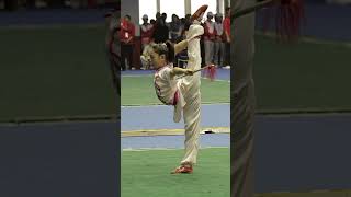 Teen Girl at the World Wushu Championships #martialarts #kungfu