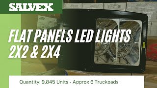 Virtual Product Inspection at Salvex - Flat Panels LED Lights 2X2 & 2X4