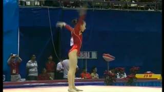 Zhang Jing 2012 Nationals EF FX (CCTV)