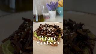 Umami mushroom sandwich