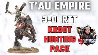 Kroot Hunting Pack 3-0 RTT Win! Tau Empire | Pariah Nexus Competitive | Warhammer 40k Battle Report