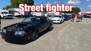 Fastest pass yet and racing the street fighter class at Jackson Dragway